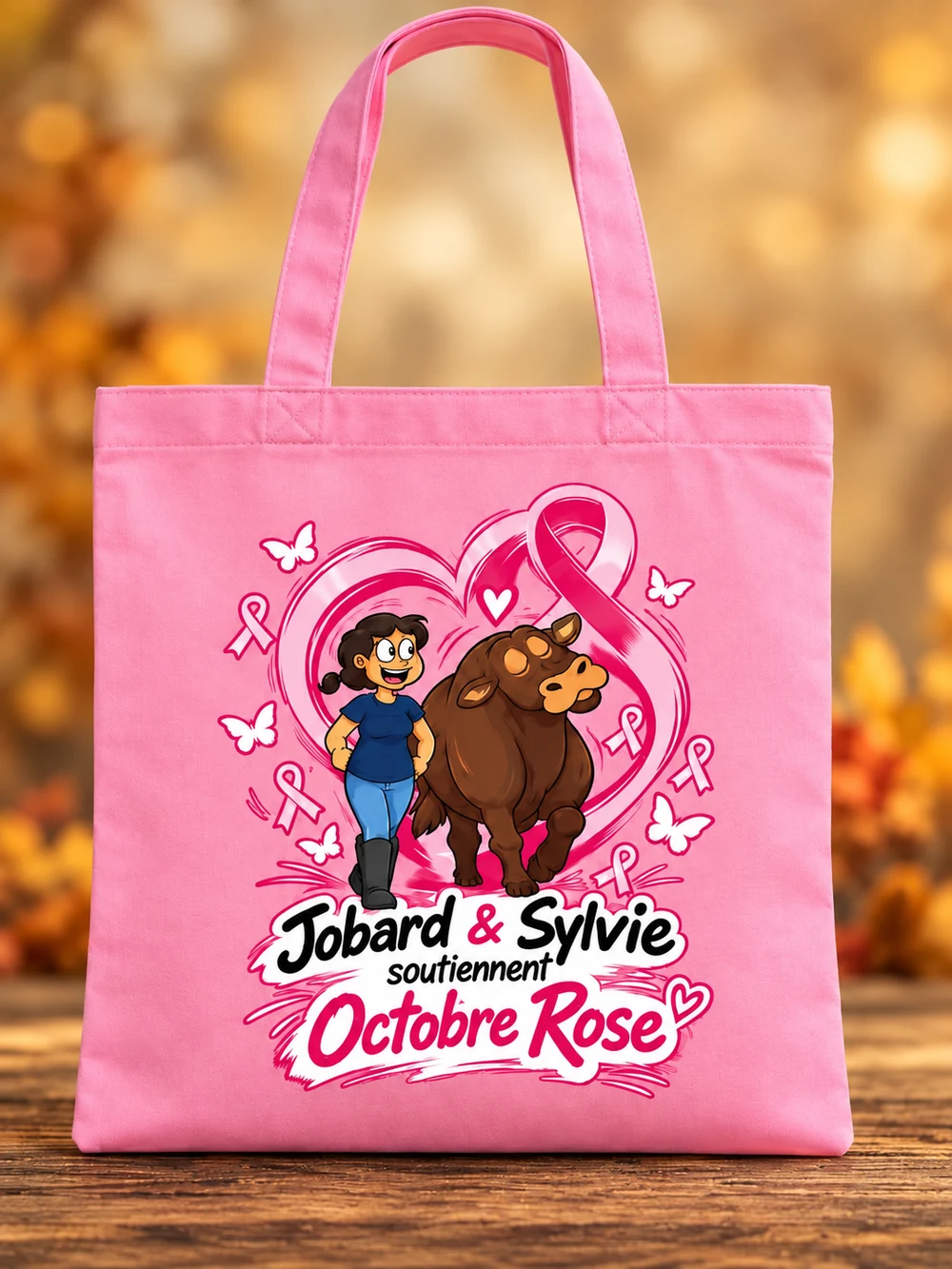 Tote bag Octobre Rose
